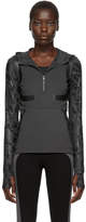 Thumbnail for your product : adidas by Stella McCartney Grey Run Hoodie