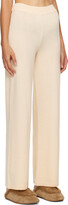 Thumbnail for your product : MAX MARA LEISURE Off-White Ragtime Lounge Pants