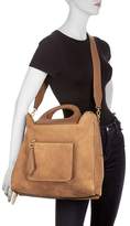 Thumbnail for your product : Max Mara Small Reversible Suede & Faux-Shearling Tote