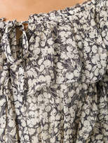 Thumbnail for your product : Zimmermann berry print ruffled dress
