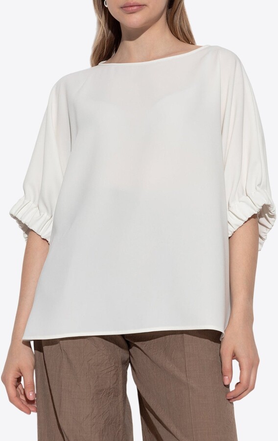 Max Mara Pacos Asymmetric Blouse