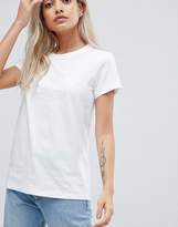 Thumbnail for your product : ASOS Petite DESIGN Petite ultimate crew neck t-shirt in white