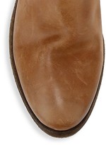 Thumbnail for your product : Frye Carson Logo Leather Ankle Boots