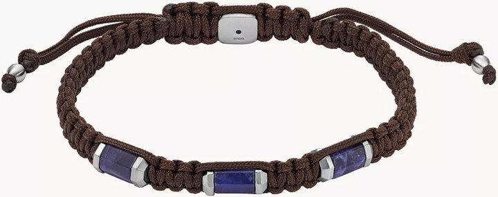 Fossil All Stacked Up Sodalite Station Bracelet JF04470040 - ShopStyle  Jewelry