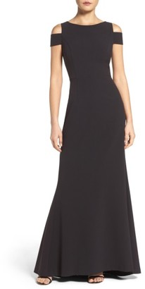 Vince Camuto Women's Cold Shoulder Gown