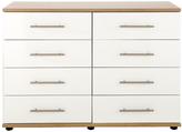 Thumbnail for your product : Consort Furniture Limited Kenton Ready Assembled 4 + 4 Drawer Chest