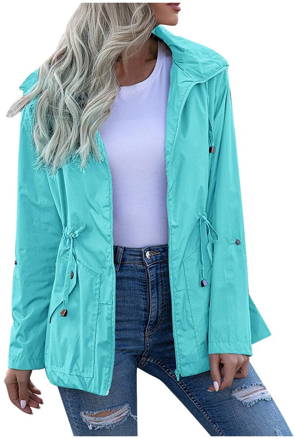 mint green ladies jacket