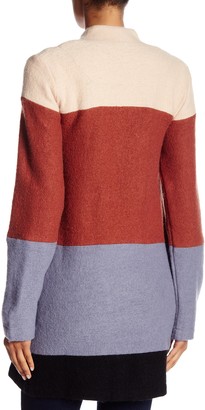 Cullen Wool Blend Colorblock Coat