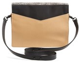 Thumbnail for your product : Loeffler Randall 'Agenda' Convertible Leather & Calf Hair Clutch