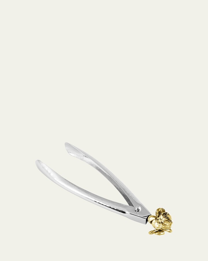 Gold Orchid Small Lock Spring Tongs
