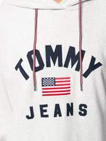 Thumbnail for your product : Tommy Jeans embroidered logo hoodie dress