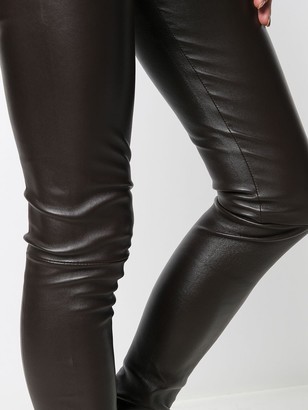 Sylvie Schimmel Skinny Leather Trousers