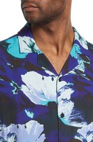Thumbnail for your product : Open Edit Men's Relaxed Fit Short Sleeve Camp Shirt