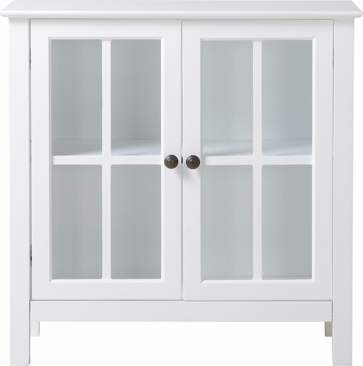 Global Pronex Glass Door Accent and Display ShopStyle Bar Carts & Bar Furniture