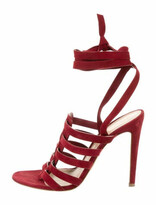 Red Gladiator Heels | Shop the worldâs largest collection of fashion | ShopStyle