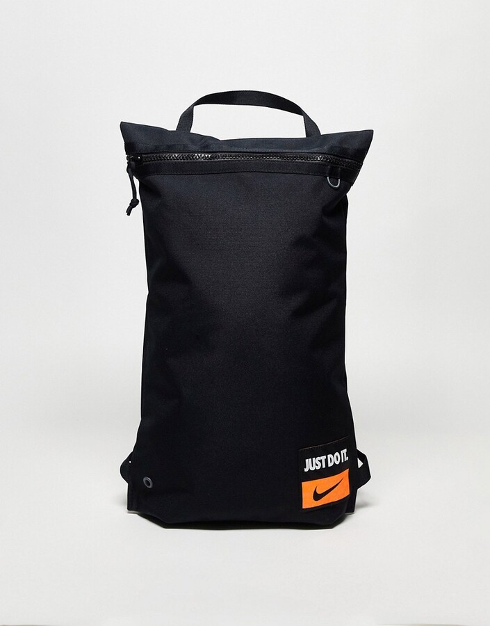 Nike Training Utility Camo holdall bag in black ShopStyle