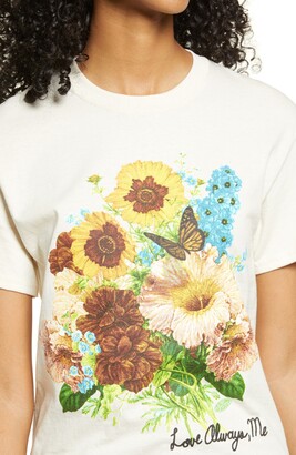 Petals and Peacocks Gender Inclusive Love Always, Me Graphic Tee