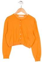 Thumbnail for your product : Valentino Girls' Virgin Wool-Blend Cardigan