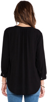 Thumbnail for your product : Velvet by Graham & Spencer Hedlee Rayon Voille Top