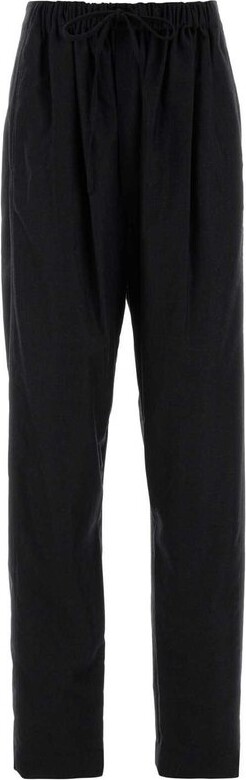 Lemaire Drawstring Straight-Leg Pants