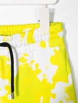 Thumbnail for your product : Msgm Kids Tie-Dye Cotton Shorts