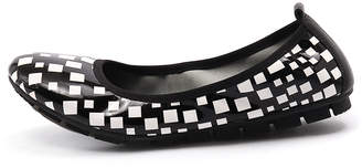 Gamins Gellsi Black & white Shoes Womens Shoes Casual Flat Shoes