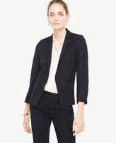 Thumbnail for your product : Ann Taylor Petite Pinstripe One Button Blazer