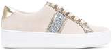 Michael Kors Collection glitter panelled sneakers