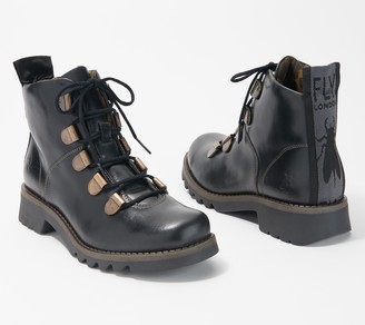 ankle boots with ribbon laces