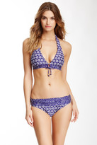 Thumbnail for your product : La Blanca Sand Dollar Dot Banded Halter Top