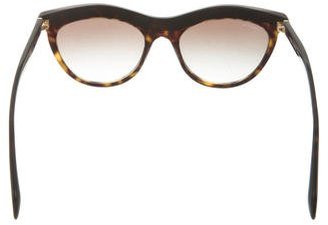 Prada Tortoiseshell Cat-Eye Sunglasses