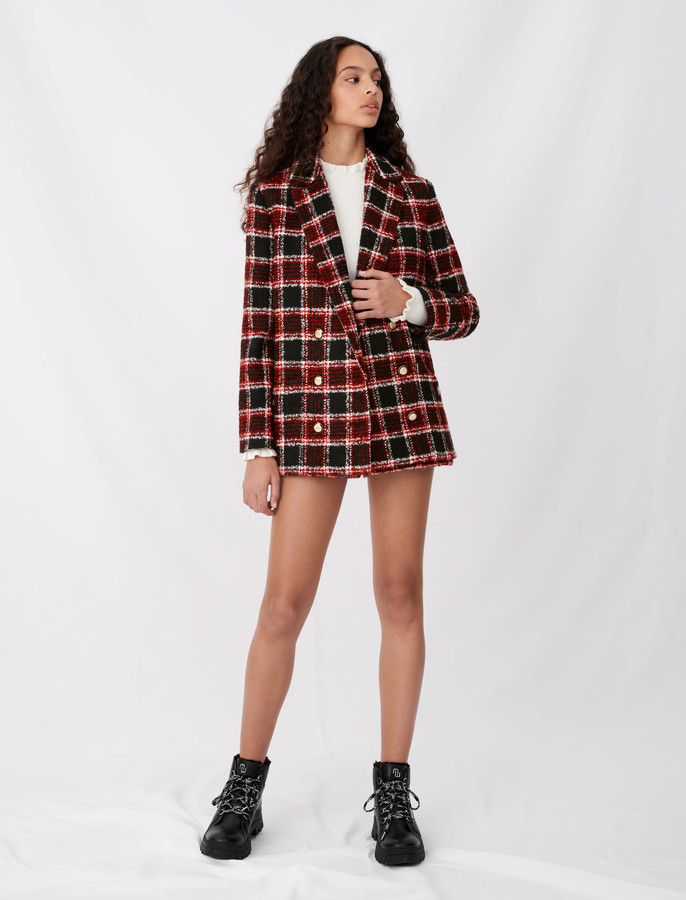 maje tweed style coat