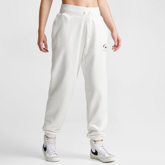Nike Women's Sportswear Swoosh Life Phoenix Fleece Oversized Jogger Pants -  ShopStyle