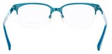 Thumbnail for your product : Burberry Metallic Logo Eyeglasses