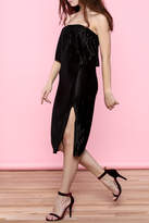 Thumbnail for your product : Everly Black Strapless Midi Dress