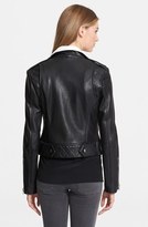 Thumbnail for your product : Rachel Zoe 'Rylan' Nappa Leather Moto Jacket