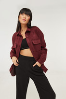 Thumbnail for your product : Ardene Faux Suede Shacket