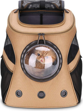Large Pet Carrier Backpack, Bubble Backpack Carrier For Fat Cats And Puppies,Airline-Approved