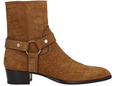 crocodile ankle boots mens