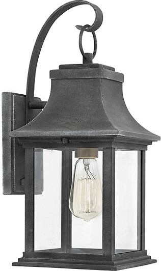Hinkley Adair Small Outdoor Wall Sconce in Clear