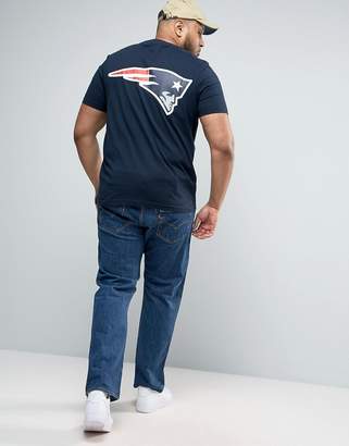 Majestic Patriots Longline T-Shirt