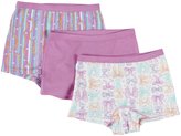 Thumbnail for your product : Fruit of the Loom Boyshort, Wardrobe, 3 pk-Multicolor-2T/3T