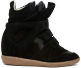 Thumbnail for your product : Isabel Marant Bekett Calfskin Suede Sneakers