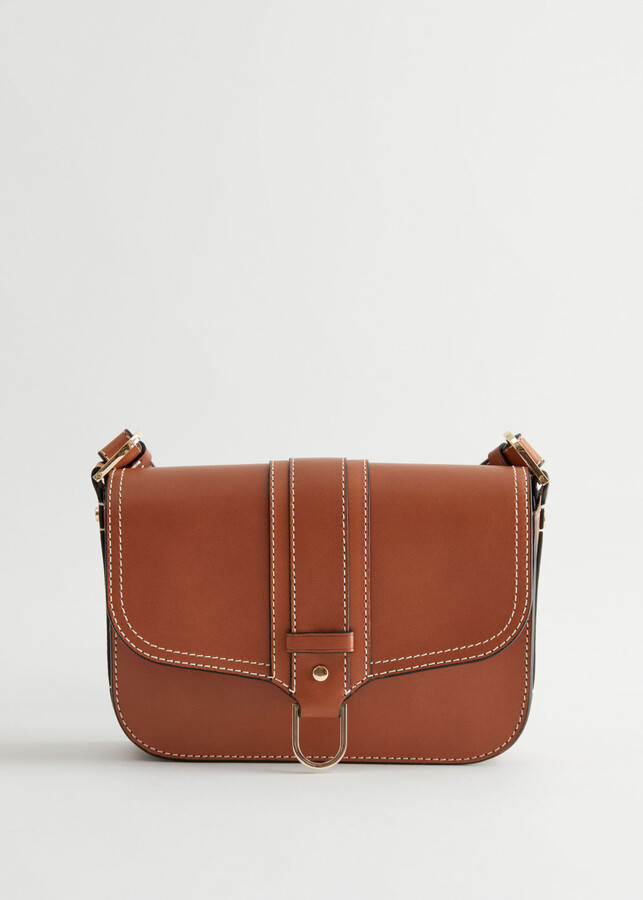 And other stories Soft Leather Crossbody Bag ShopStyle