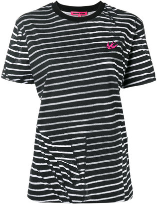 McQ striped T-shirt - women - Cotton - S