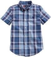 Thumbnail for your product : Chaps madras plaid button-down shirt - boys 4-7