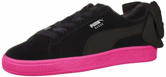 puma pink bow shoes