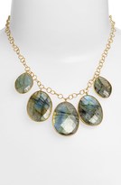 Thumbnail for your product : Argentovivo Semiprecious Stone Frontal Necklace