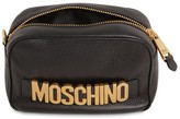 Thumbnail for your product : Moschino Logo Lettering Leather Camera Bag
