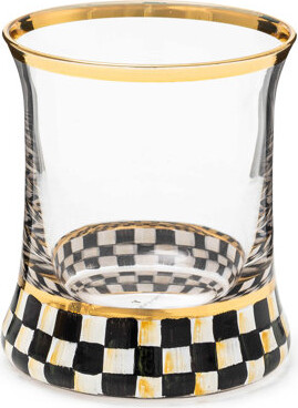 Mackenzie Childs Courtly Check® 8 oz. Tumbler Glass